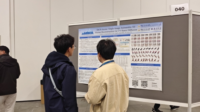 ECCV 2026 Poster展示期间的现场学术交流